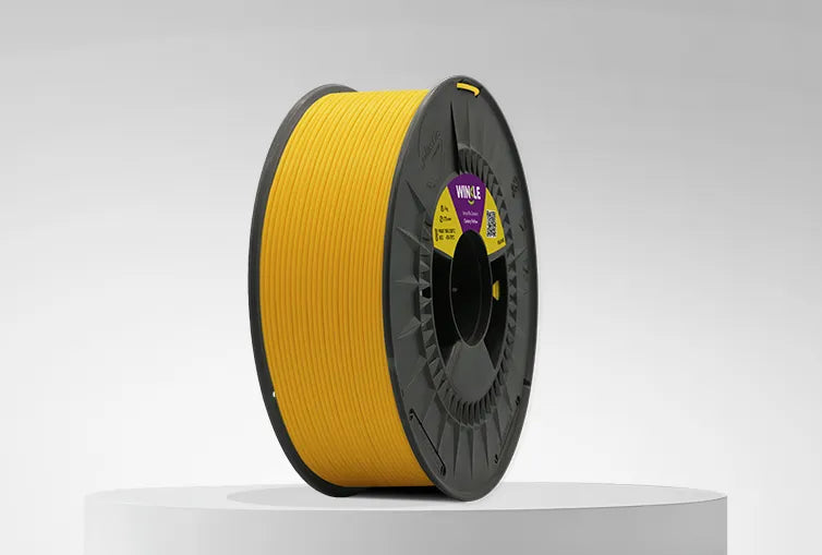 Filamento PLA HD de Winkle Color Amarillo Canario 1KG para Impresión 3D
