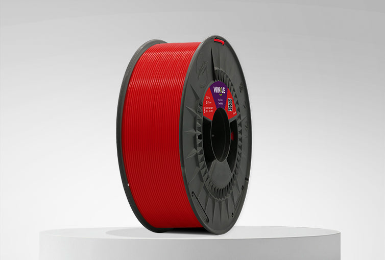 Filamento PLA HD de Winkle Rojo Diablo 1KG para Impresión 3D