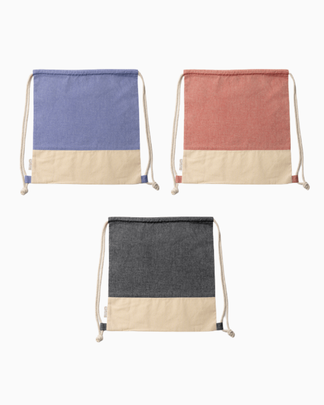 Mochila de tela bordada ESTRELLA + NOMBRE personalizado