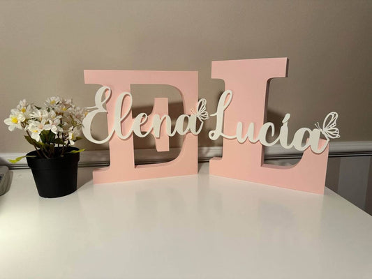 Letreros de Nombre Personalizados: Transformando Espacios con un Toque Personal - Impresión y Regalos 3D