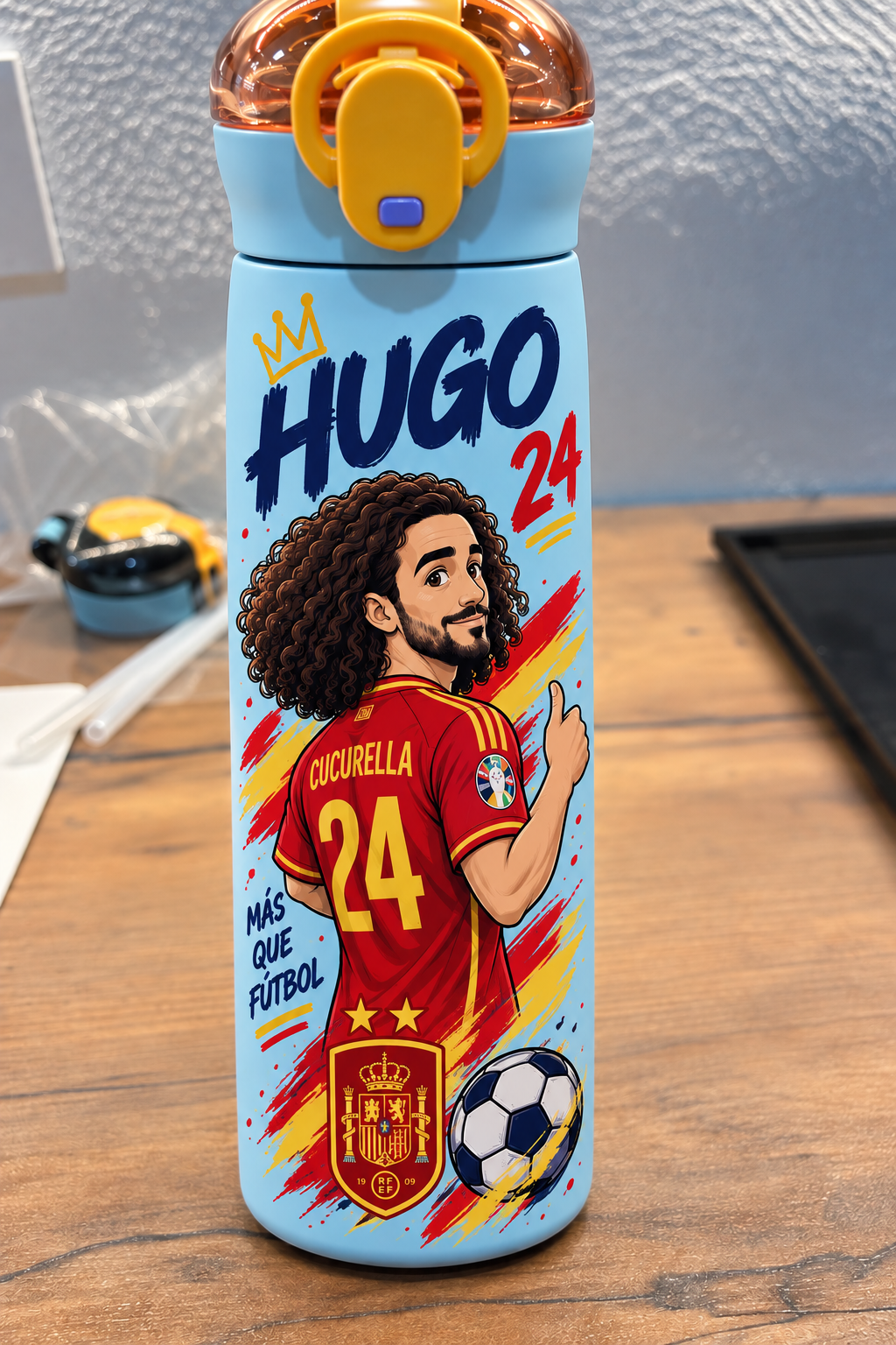 Botella térmica personalizada – Selección Española de Fútbol