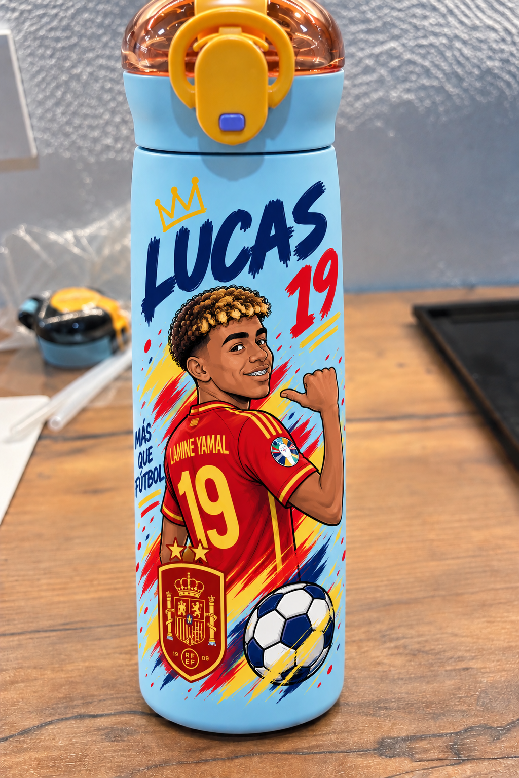 Botella térmica personalizada – Selección Española de Fútbol