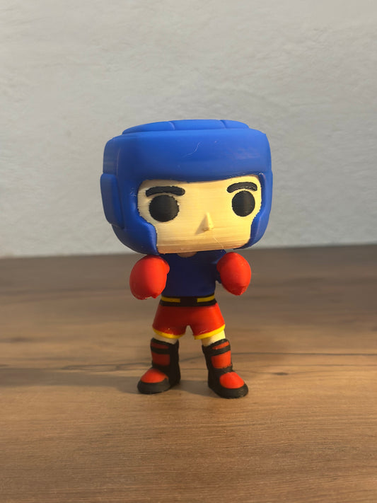 Muñeco mFigura personalizada estilo cabezón – Hecha en 3D a partir de tu foto miniatura personalizado