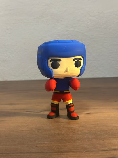 Muñeco mFigura personalizada estilo cabezón – Hecha en 3D a partir de tu foto miniatura personalizado