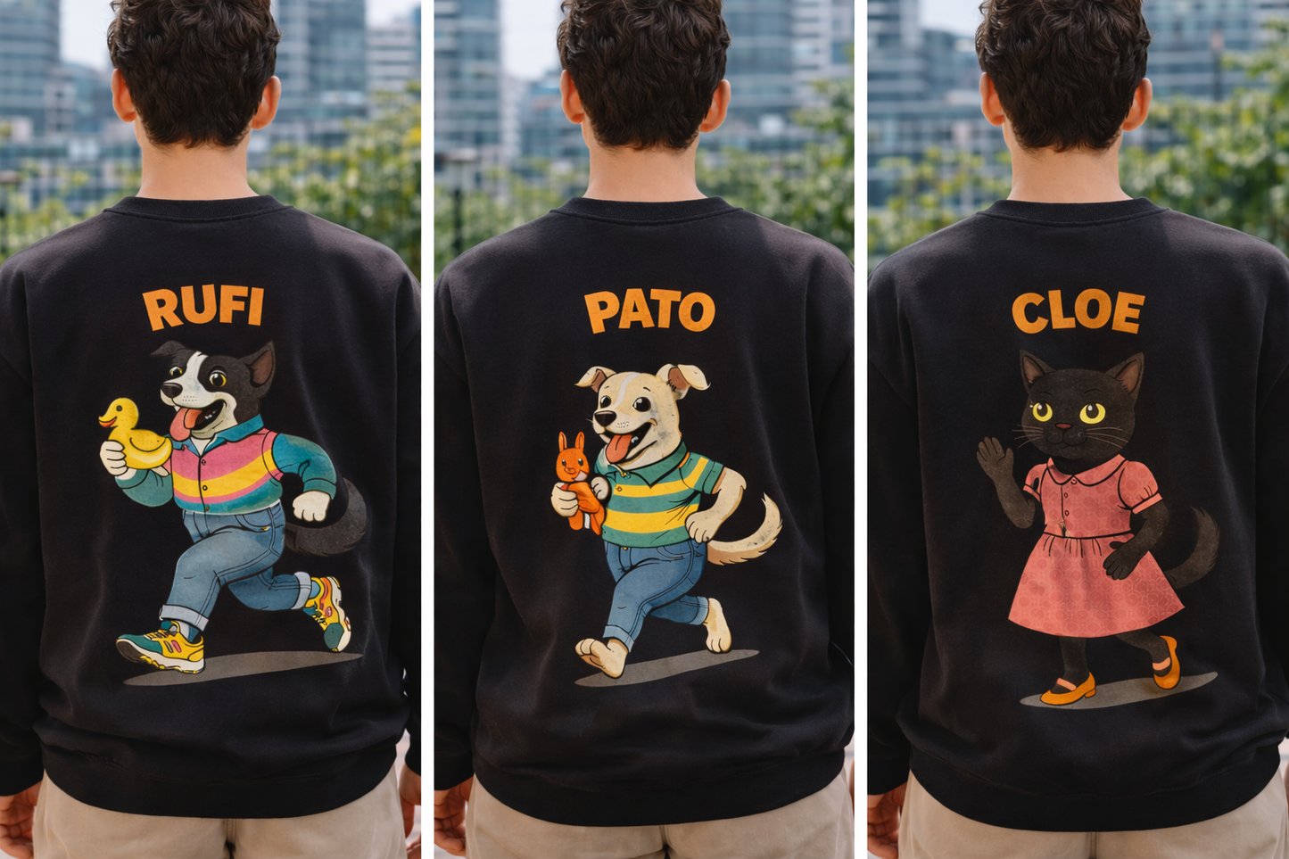 Sudadera personalizada con tu mascota