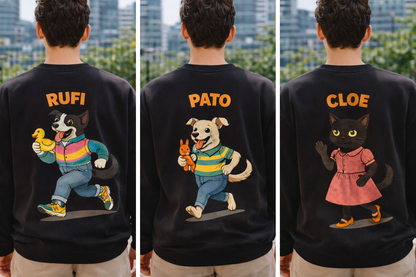 Sudadera personalizada con tu mascota