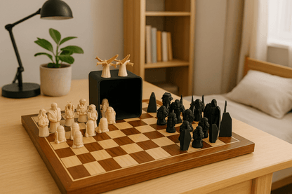 Ajedrez Épico Galáctico en 3D – Figuras de Batalla Estelar - Impresión y Regalos 3D