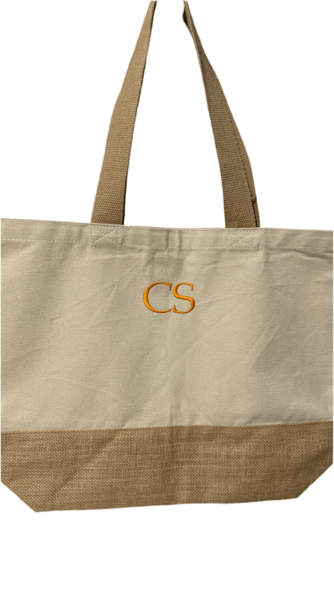 Bolsa de tela Personalizada con inicial bordada