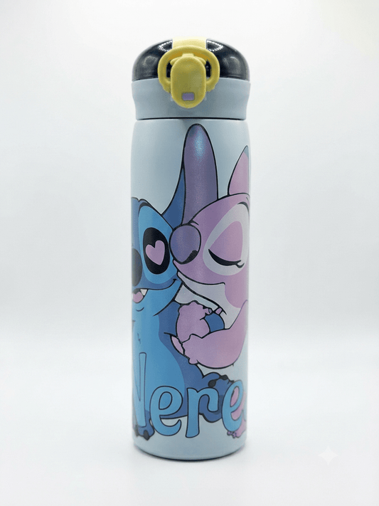 Botella térmica personalizada Lilo Stich - Impresión y Regalos 3D