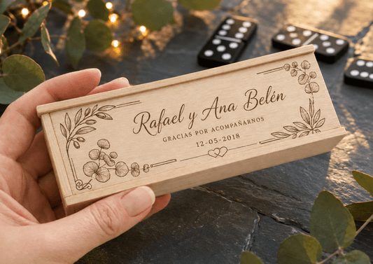 Dominó personalizado para Boda - Impresión y Regalos 3D