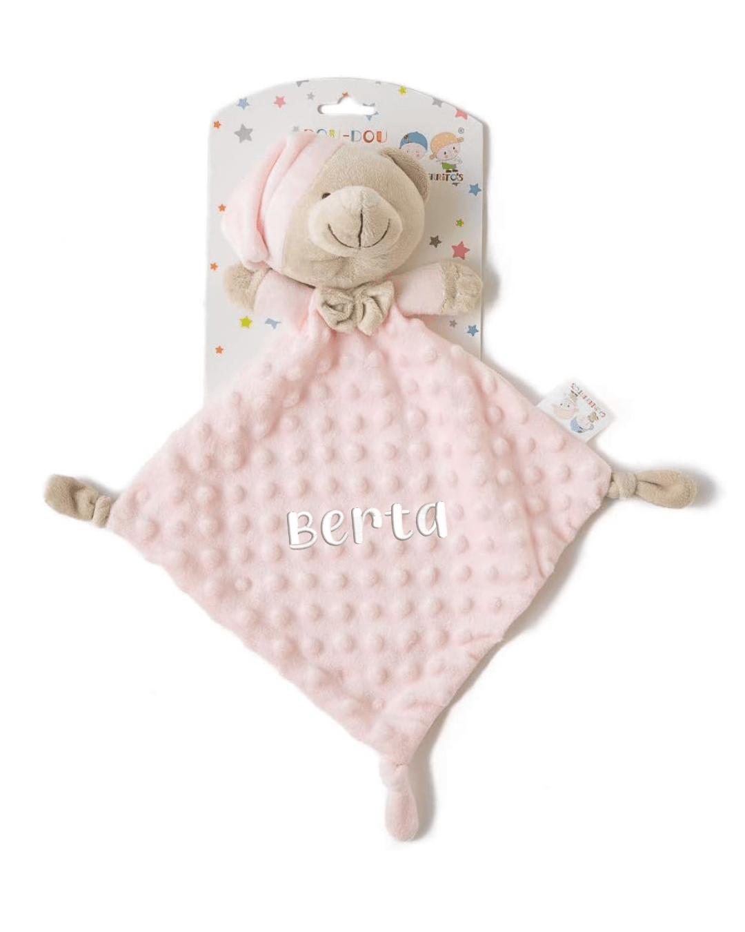 Doudu personalizado bordado con nombre