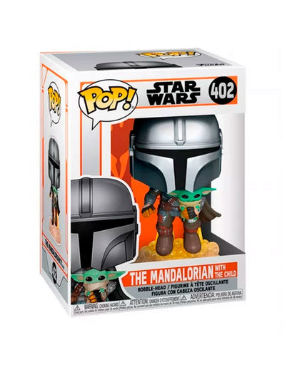 Funko Pop! Star Wars - The Mandalorian - Mando Flying w/Jet Pack