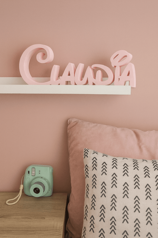 Letrero Nombre Personalizado - Impresión y Regalos 3D