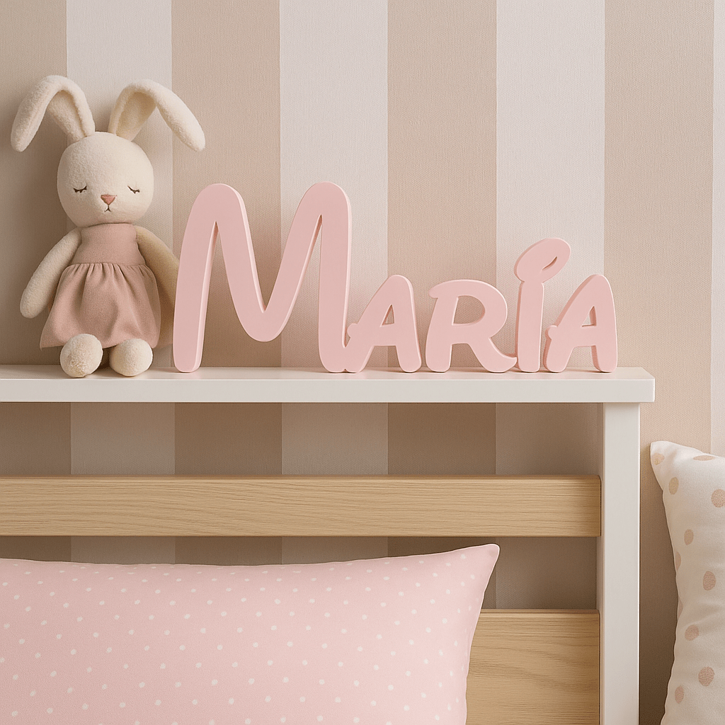 Letrero Nombre Personalizado - Impresión y Regalos 3D