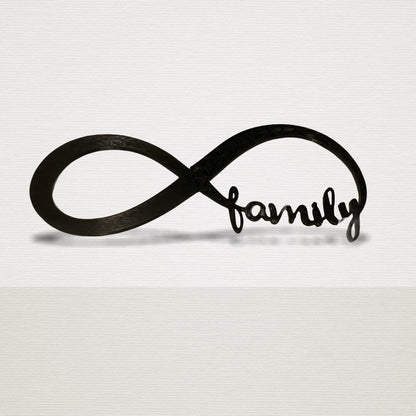 Marco de fotos infinito family - Impresión y Regalos 3D