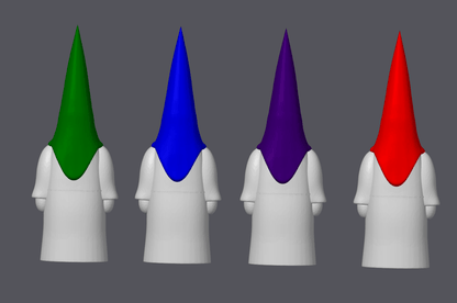 Mini Nazarenos 3D 3cm – Detalle Cofrade para Semana Santa | Packs de 15, 25, 50 y 100 Unidades - Impresión y Regalos 3D