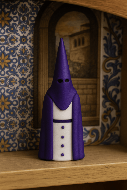 Mini Nazarenos CON CAPA 3D 5cm – Detalle Cofrade para Semana Santa | Packs de 15, 25, 50 y 100 Unidades - Impresión y Regalos 3D