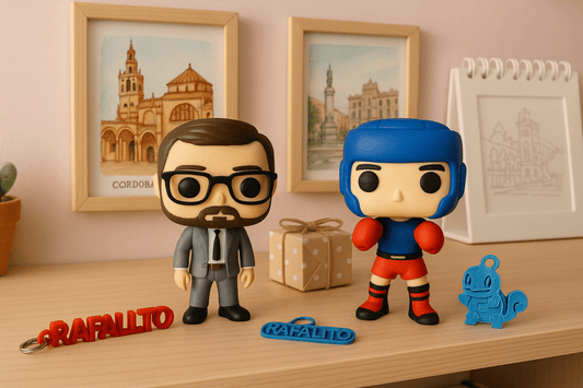 Muñecos 3D Personalizados | mFigura Con Tu Foto Estilo Cabezón - Impresión y Regalos 3D