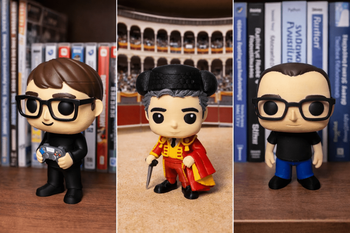 Muñecos 3D Personalizados | mFigura Con Tu Foto Estilo Cabezón - Impresión y Regalos 3D