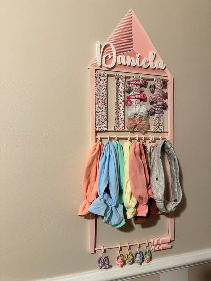 Organizador Personalizado de Accesorios para el Cabello Infantil - Impresión y Regalos 3D