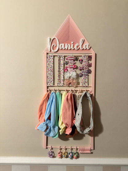 Organizador Personalizado de Accesorios para el Cabello Infantil - Impresión y Regalos 3D