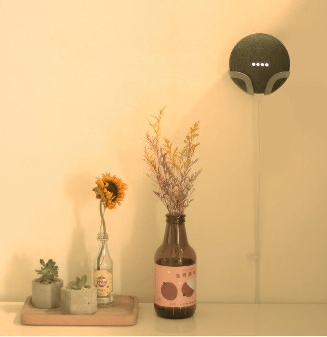 Soporte google home mini pared - Impresión y Regalos 3D