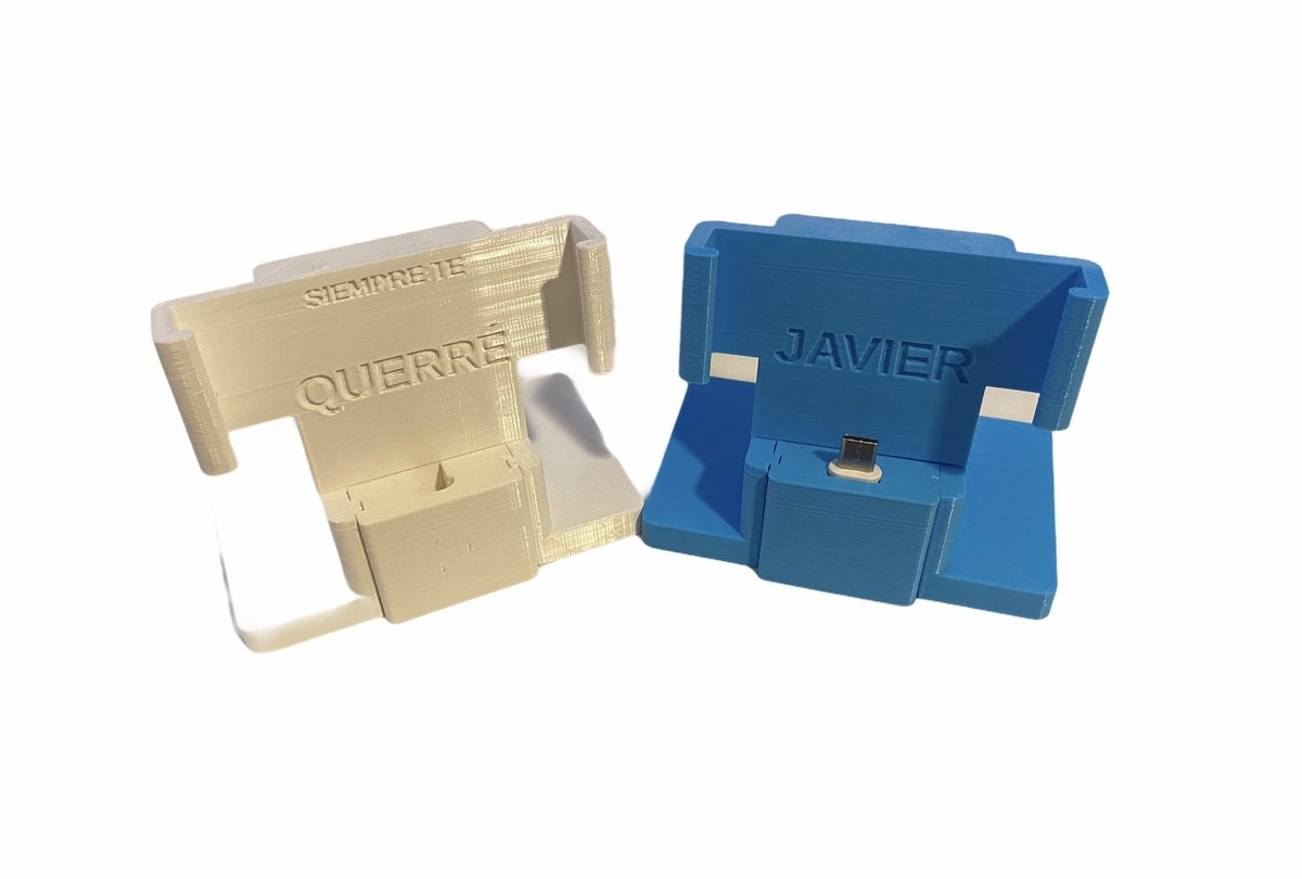 Soporte para móvil personalizado - Impresión y Regalos 3D