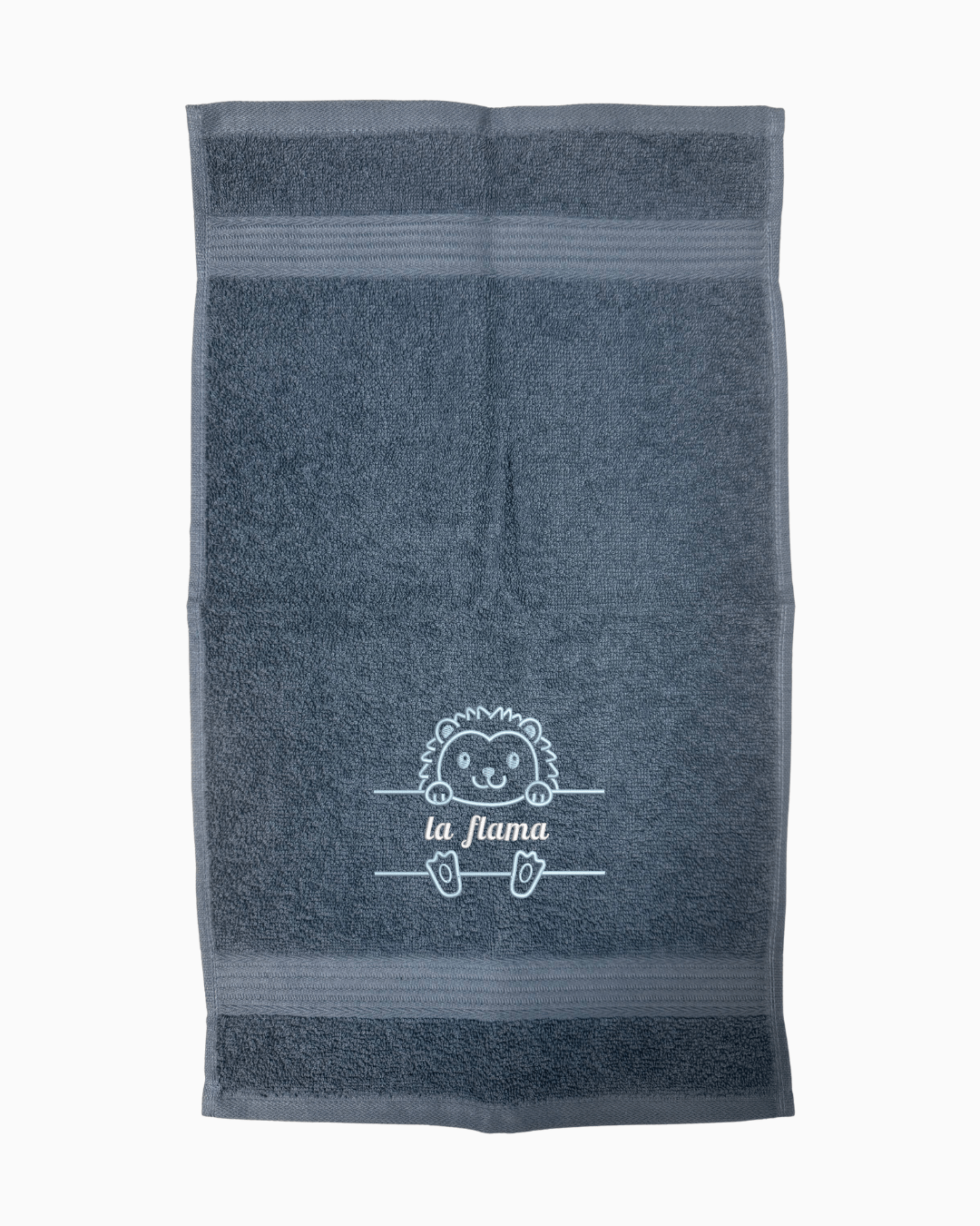 Toalla Bordada Personalizada Erizo 30x50 cm